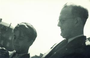 Michael with Edgar Ende, 1941