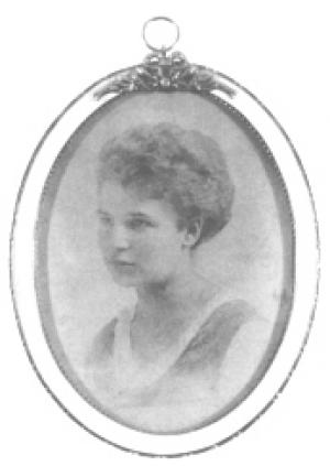 Gertrude Strunck, erste Ehefrau von Edgar Ende